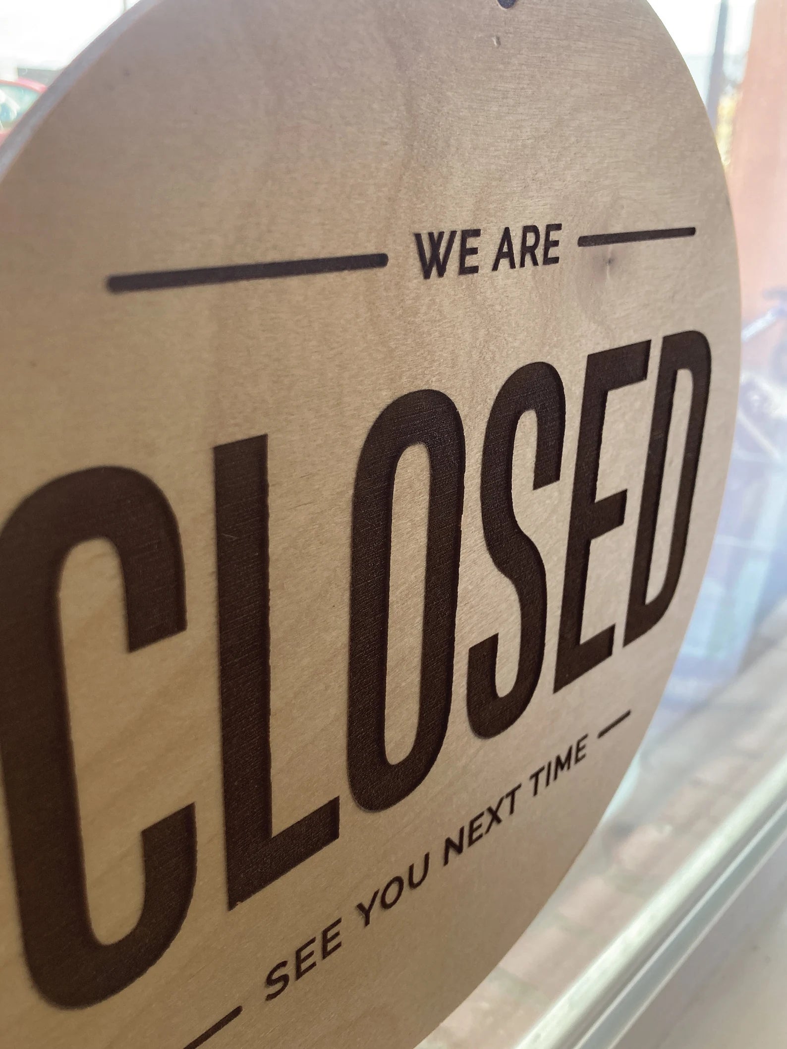 Open / Closed Window Sign